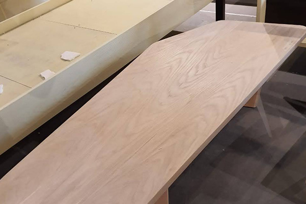 Natural Wood Fiber Placement in Interiors